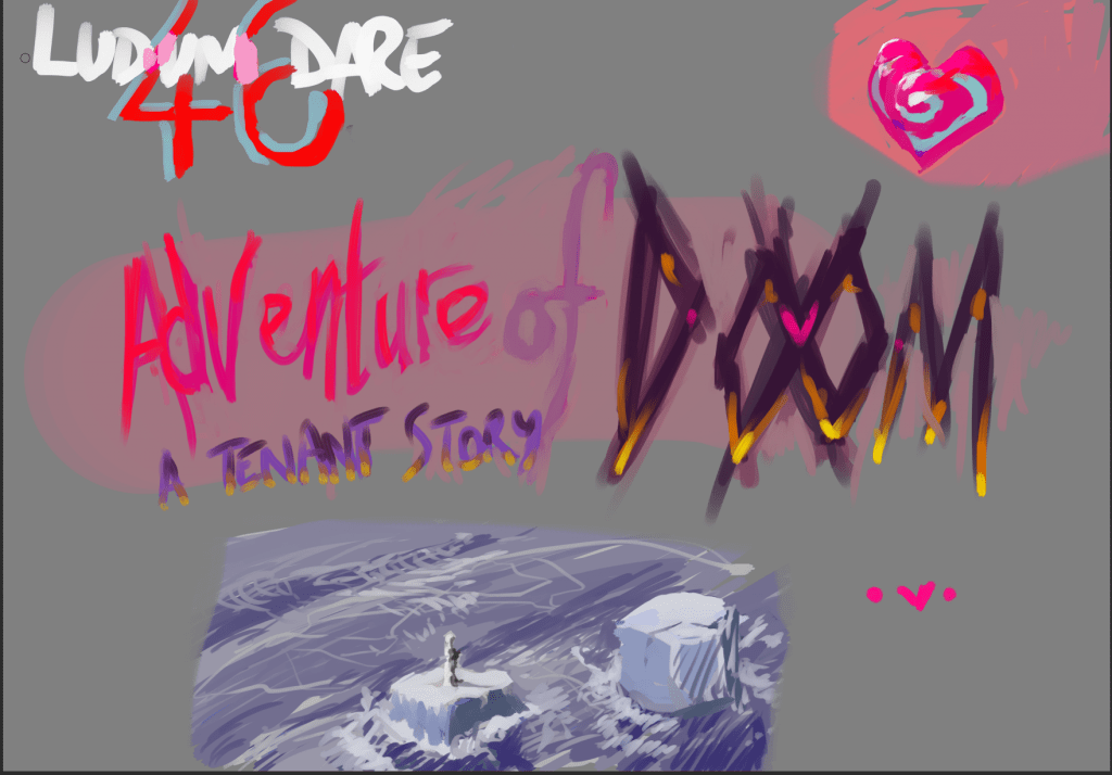 Ludum Dare 46 - Keep It Alive - Mind Cauldron game concept Possible title for the game. I like the colours #ldjam46